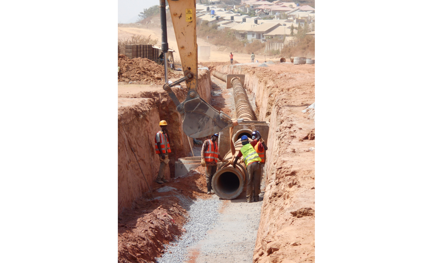 Construction work site